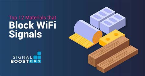 will a metal enclosure block wifi|can furniture block wifi signals.